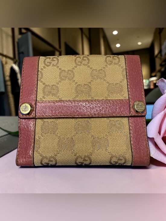 Gucci Handbags - Gucci GG Canvas Compact French Flap Wallet (A255)